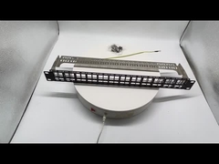 شبكة كثافة عالية، 1U 48 سعة منفذ RJ45 لوست تشبيه لوحة