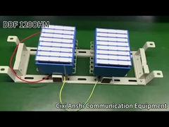 MPX286 16 أنظمة 120 أوم وحدة DDF مع 16 * E1 19 بوصة تثبيت