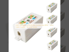 CAT6 CAT5E IDC 4 Pair/8 Way Junction Box 8P8C - عقدة الكابلات الداخلية - مصدر الطرف