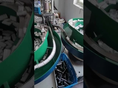 لوحة توصيل شبكة مثبتة على الحامل مقاس 1U، 19 بوصة، 24 منفذ، CAT5E CAT6 CAT6A UTP، نوع IDC 110