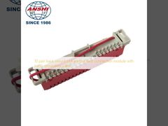 وحدة توصيل LSA أرضية ذات 10 أزواج مع كابل تأريض