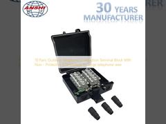 كتلة طرفية لتوزيع الهاتف الخارجي في باريس مكونة من 10 أطراف مع وحدة STB غير واقية لأسلاك الهاتف الكبيرة