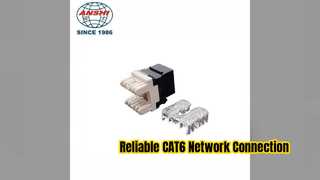 موصل كابل الشبكة الموثوق به لمقبس كيستون UTP CAT6