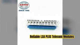 LSA PLUS 10 أزواج وحدة اتصالات اتصال موثوق به