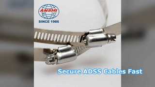 دليل تركيب مشبك كابل ADSS