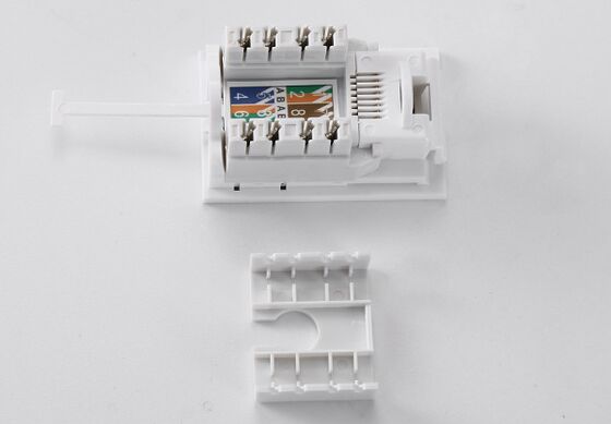 UK Type CAT6 UTP LJ6C Network Floor Box Module 38 x 25mm