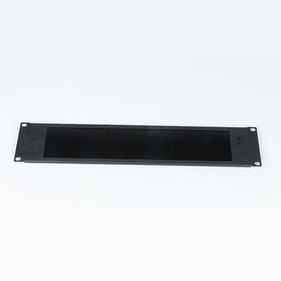 ANSHI 19 بوصة 2U فرشاة لوحة إدارة الكابلات XL-4020-3L-2U