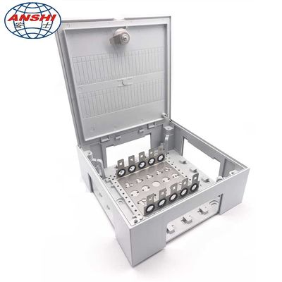 عبس المواد كابل إنهاء مربع مقاومة الحريق 210 × 135 × 85 ملم تصاعد على الجدران