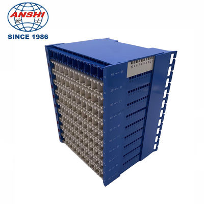 JPX202 إطار التوزيع الرئيسي 100 زوج MDF وحدة حماية الاتصالات للخط الخارجي